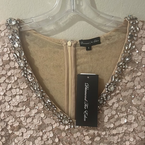 Sequin mini dress- new with tags - Picture 2 of 8